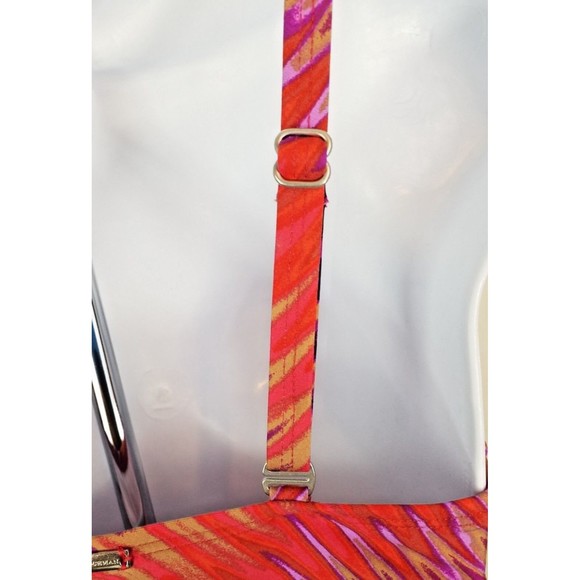 Dana Buchman Multicolor Underwire Support Tankini Swim Top Womens Size 6 - Picture 10 of 11